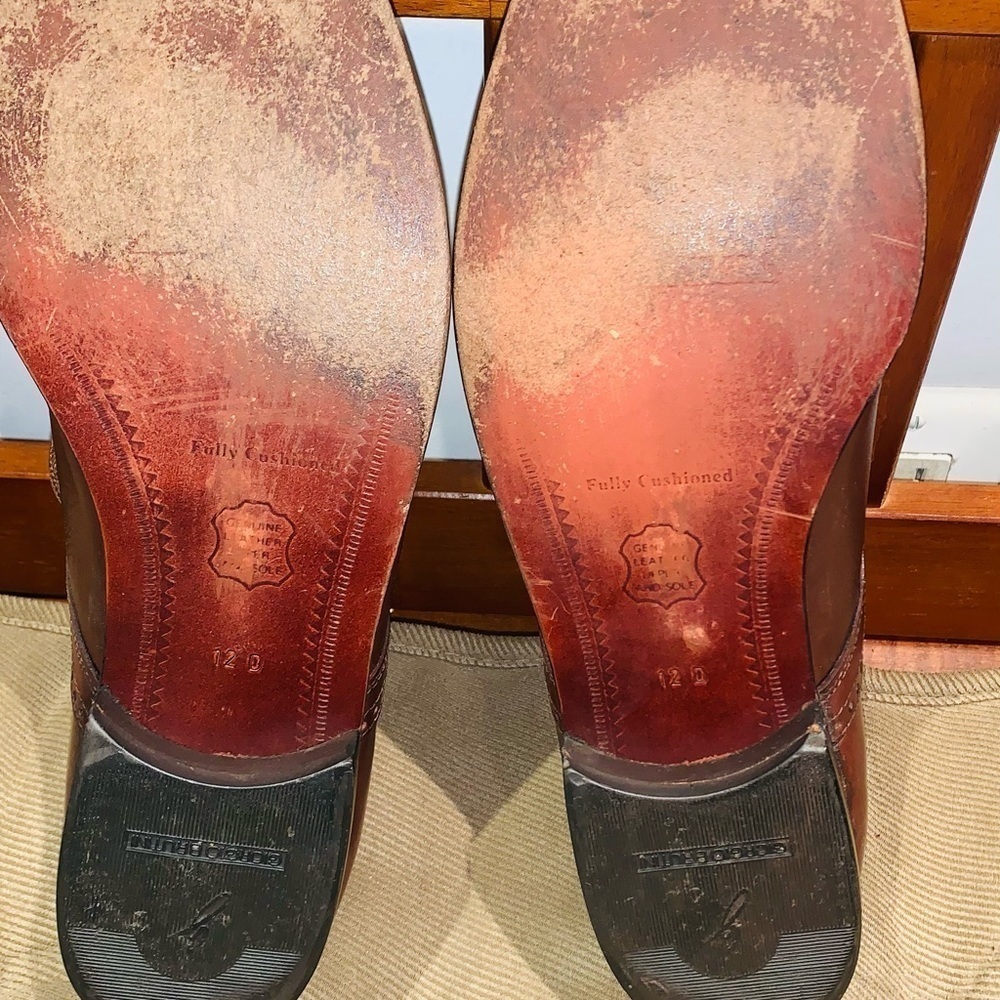 Giorgio Brutini Cap Toe Leather Oxfords. - Picture 6 of 15